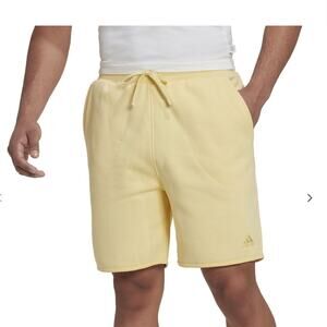 adidas Men's SportswearStudio Lounge Shorts Yellow